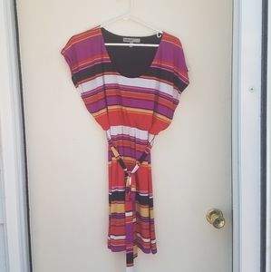 Bailey girl medium striped dress